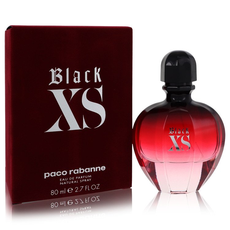 Black XS by Paco Rabanne Eau De Parfum Spray (New Packaging) 2.7 oz Black XS by Paco Rabanne Eau De Parfum Spray (New Packaging) 2.7 oz